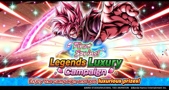 Dragon Ball Legends sort ULTRA Super Saiyan Rosé Goku Black!! Lancement de la campagne de luxe "Premier printemps ! Legends " !